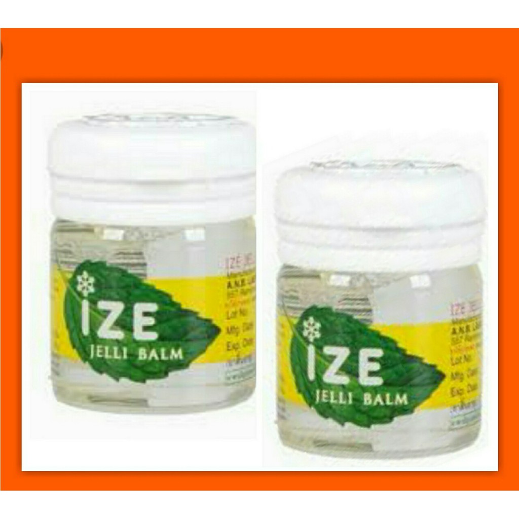 DẦU GIÓ HÍT THÔNG MŨI BẠC HÀ - IZE JELLI BALM - THÁI LAN