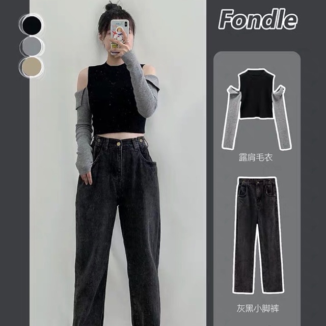 [ ORDER ] Set áo quần ulzzang douyin