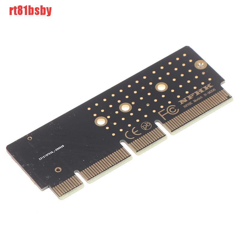 Ổ Cứng Rt81Bsby) M.2 Nvme Ssd Sang Pcie Card M2 Key M Driver Adapter X4X8 X 16