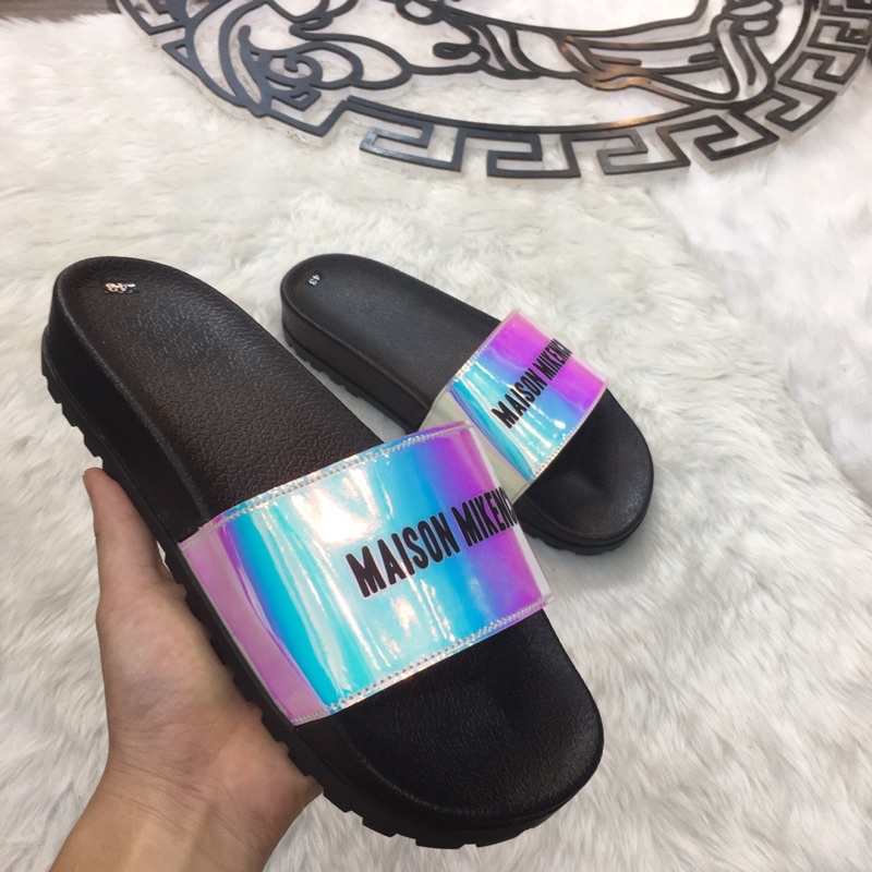 Dép Quai Ngang Nam [MIKENCO]Phản Quang nhiều màu full size 38-43