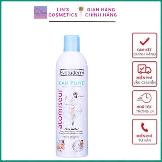🌸🌸HÀNG MỚI VỀ🌸🌸 Xịt Khoáng Evoluderm Atomiseur Eau Pure Evoluderm 400ml