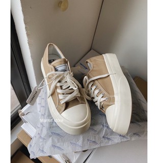 CÓ SẴN GIÀY BÁNH MÌ BEIGE SNEAKER( Kèm video ảnh thật)