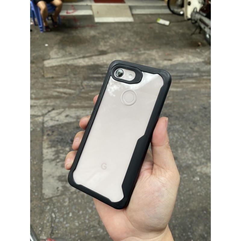 ỐP LƯNG GOOGLE PIXEL 3 XL VIỀN ĐEN, CỰC ĐẸP NHƯ RINGKE, ỐP CẦM CHẮC TAY
