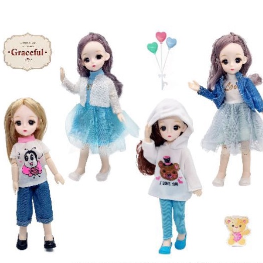 BÚP BÊ 30 CM CỬ ĐỘNG CÁC KHỚP