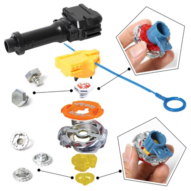 Giá sale - set 4 con quay Beyblade kèm bàn đấu loại đẹp