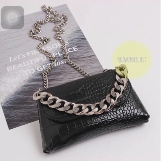 Belt bag ( ẢNH THẬT ) Thắt lưng kèm túi kèm chain