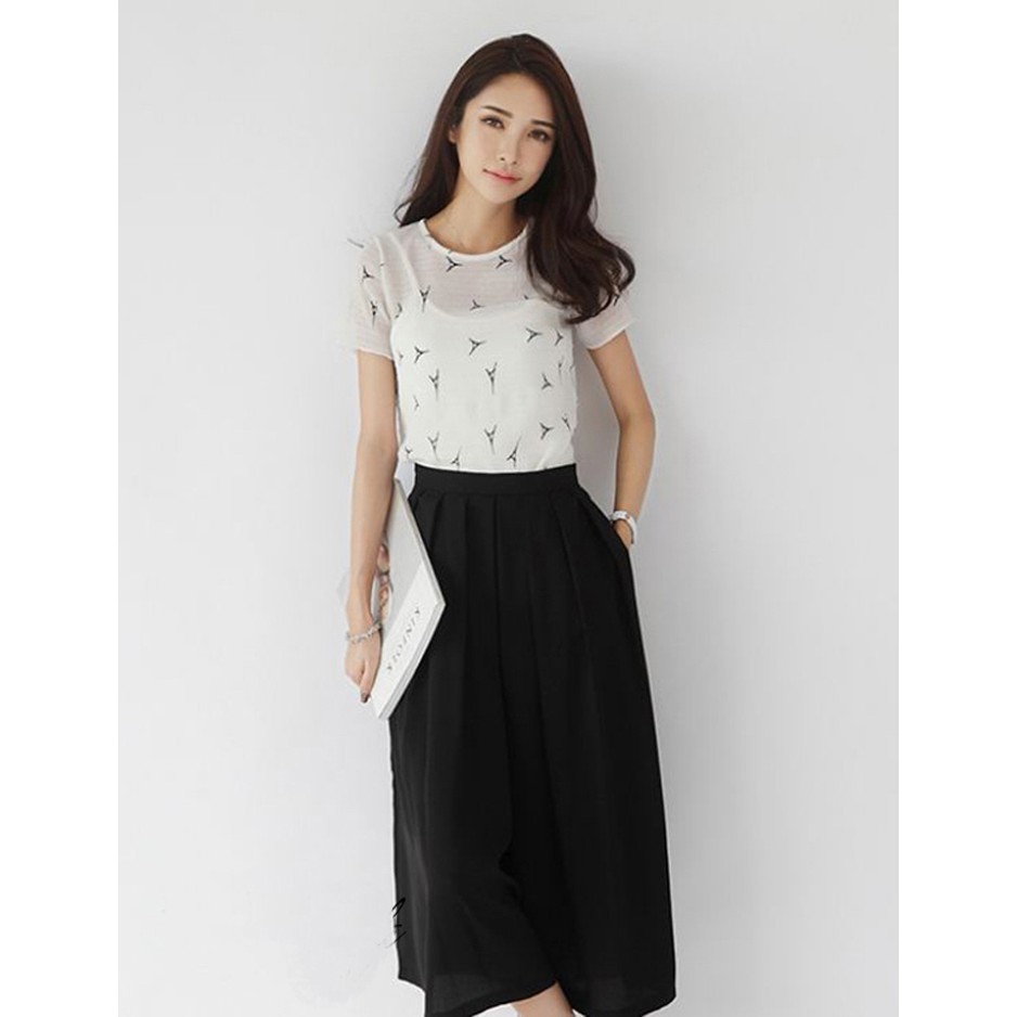 Quần Culottes Xếp Ly - Q00616110 | BigBuy360 - bigbuy360.vn