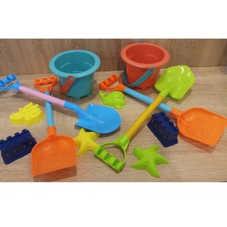 Đồ chơi xô xúc cát bãi biển cho bé, đồ chơi đi biển cho bé