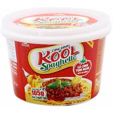 Mì trộn Cung Đình Kool Spaghetti tô 105g