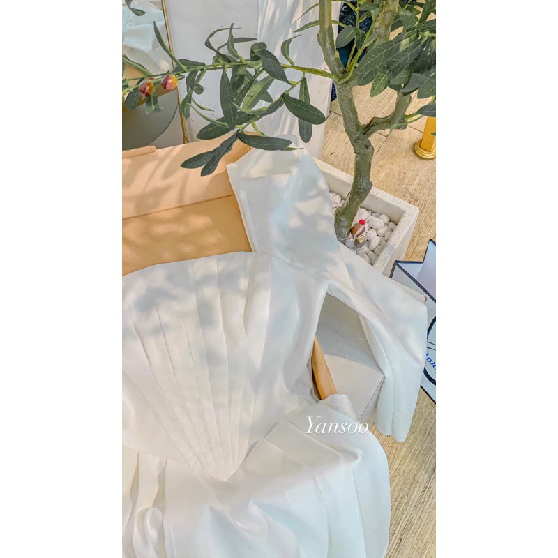 219💙  TRẮNG DÁNG XUÔNG NGỰC  XOẮN CỔ V CỰC CHẢNH( Váy xinh dự tiệc - đi biển ) Full size SML | BigBuy360 - bigbuy360.vn