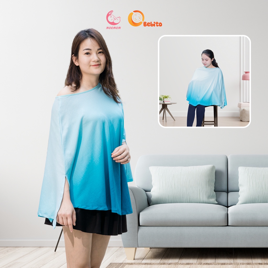 Áo Choàng CAO CẤP Che Cho Bé Bú Nơi Công Cộng