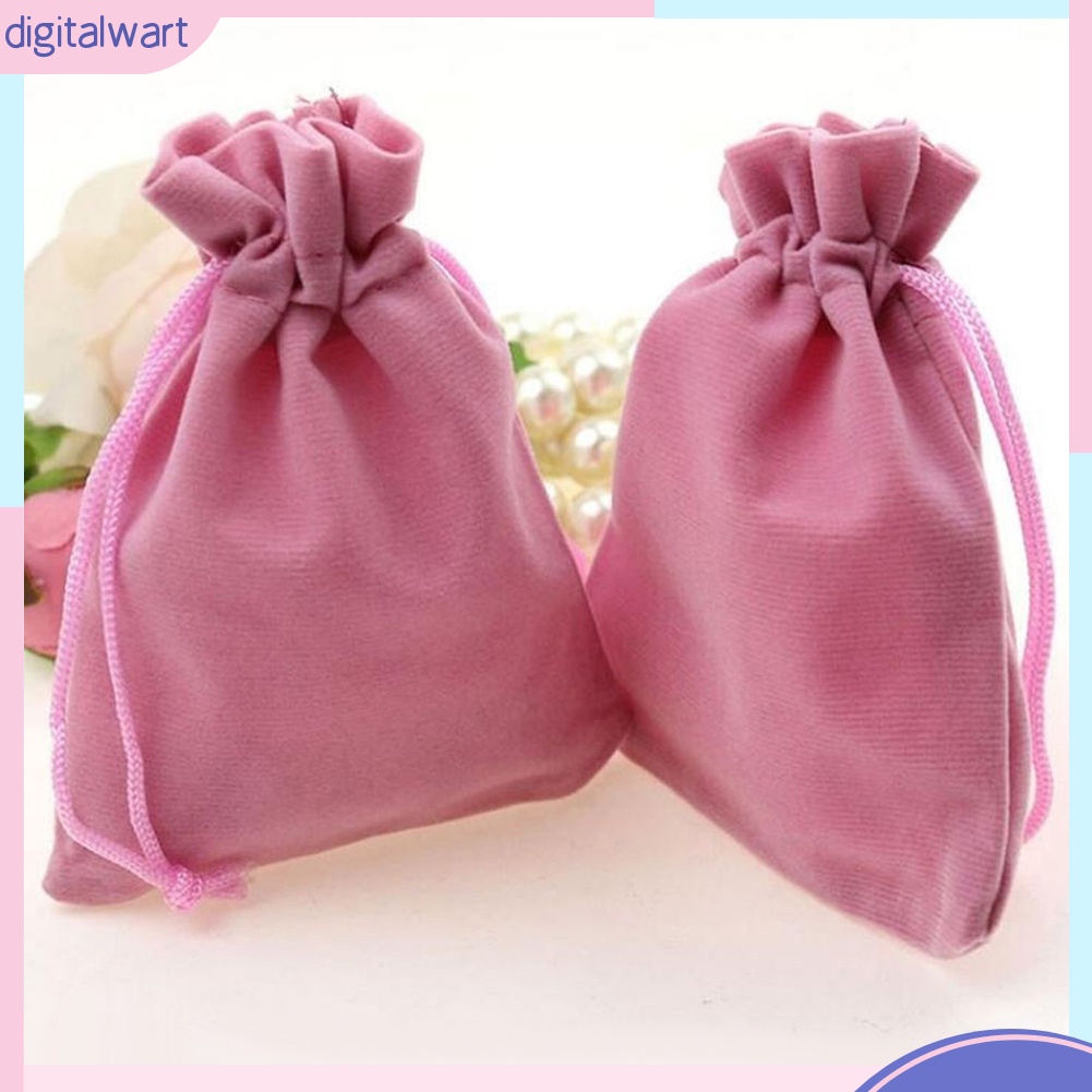 Set 10 Túi Nhung Đựng Trang Sức Dành Cho Tiệc Cưới