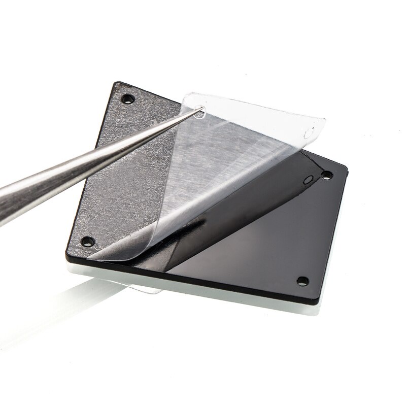 Túi 30 Hạt Đá Acrylic Màu Đen Tráng Gương Dùng May Vá