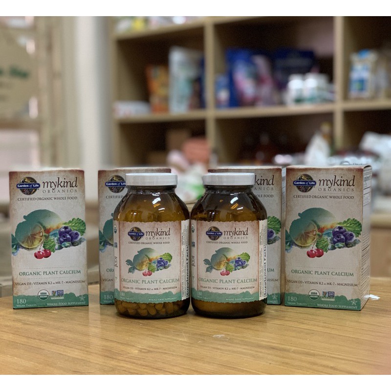 Canxi hữu cơ Mykind Garden of life