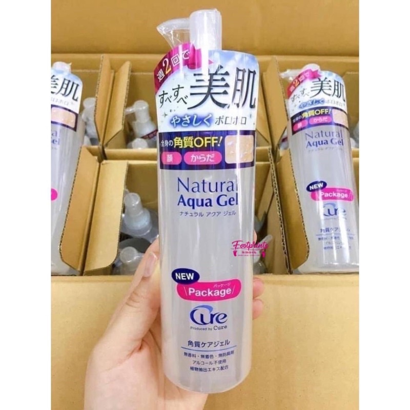 tẩy da chết Cure Natural Aqua nội địa Nhật