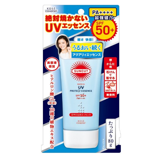 Kem chống nắng dưỡng da Kose Suncut UV Protect Essence SPF50+ PA++++ 80g