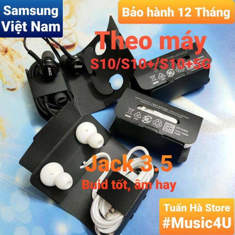 Tai nghe Samsung AKG S10/10+ (Tặng kèm nút tai và que chọc sim) [Music4U]