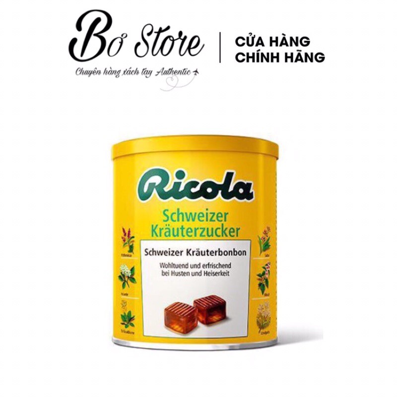 [NỘI ĐỊA ĐỨC] Kẹo ngậm Ricola Original Herb, 250g