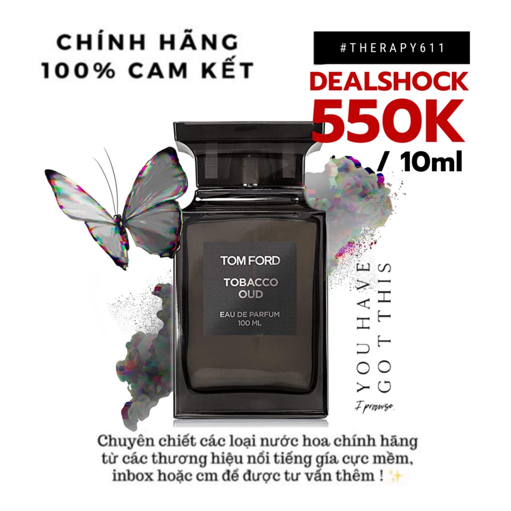 ❤️ ..::✨Nước hoa chính hãng Tom Ford Tobacco Oud 5ml/10ml/20ml