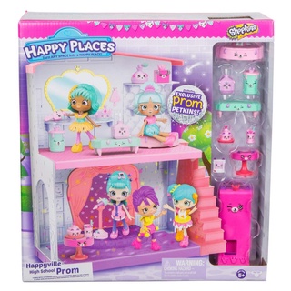 Bộ Đồ Chơi Tiệc Cuối Năm Happy Places Shopkins School Extension - exclusive prom petkins (Mỹ)