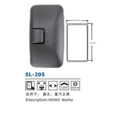 Gương chiếu hậu xe tải howo tmt