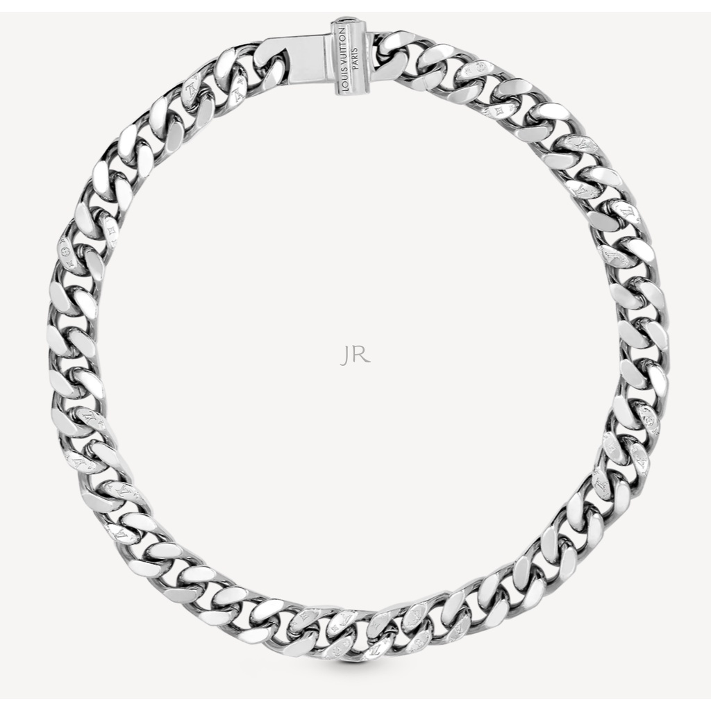Chain Links Bracelet Engram Silver Chain Links Necklace