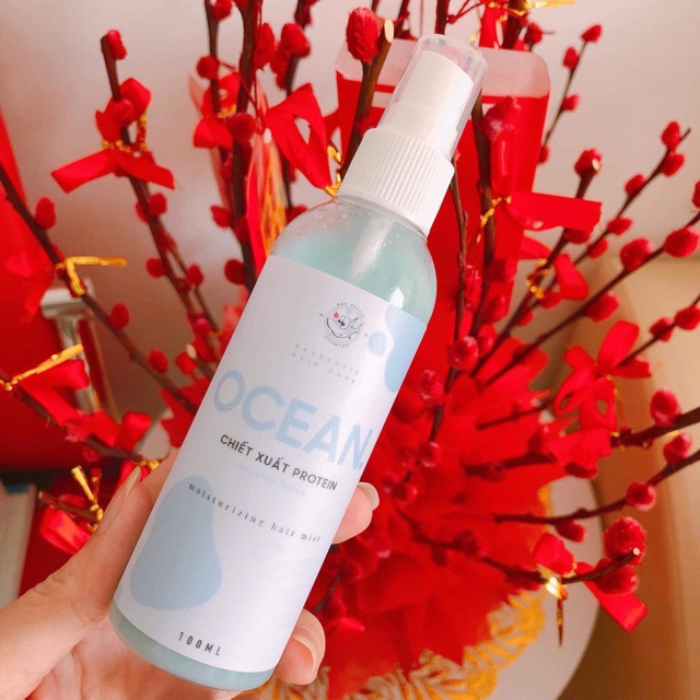 Xịt cấp ẩm phục hồi OCEAN ( Tặng kèm cột tóc hoa cúc hoặc 1 kẹp tóc càng cua) | BigBuy360 - bigbuy360.vn