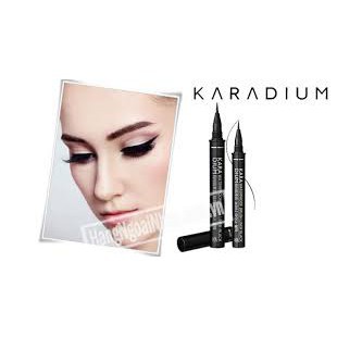 KẺ MẮT DẠ KHÔNG LEM,KHÔNG TRÔI Karadium Waterproof Brush Liner Black