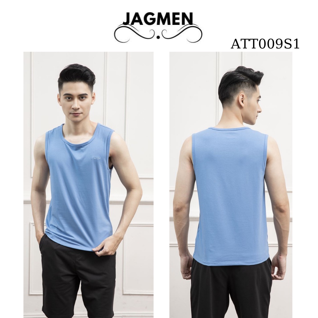 Ao Tank Top Ba Lỗ Nam ARISTINO  Siêu Mát, Trẻ Trung  Att009S1 Xanh Biển XXL