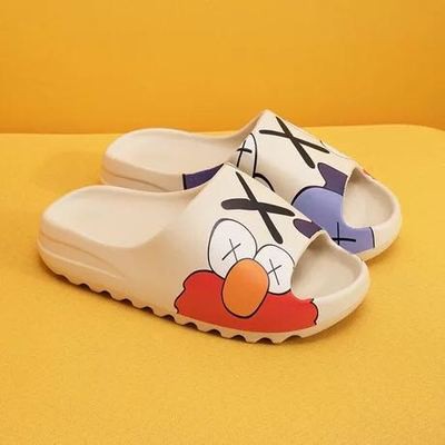 Dép lê quai ngang [HOT HIT] thời trang unisex ulzzang bánh mỳ độn đế Họa tiết siêu êm, siêu nhẹ nam nữ