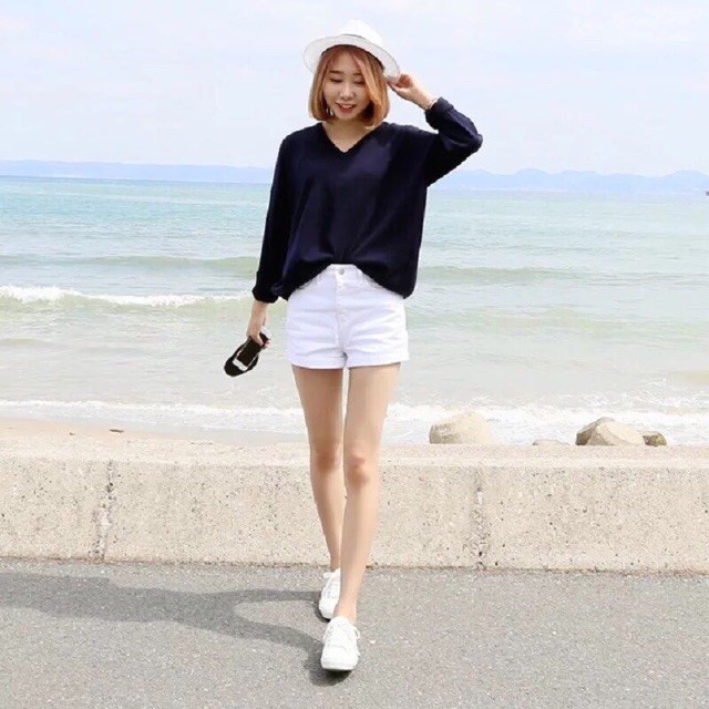 [ Hỗ trợ 10k đơn 20k ] Quần kaki jean lật lai nữ - cherrystore1996 | BigBuy360 - bigbuy360.vn