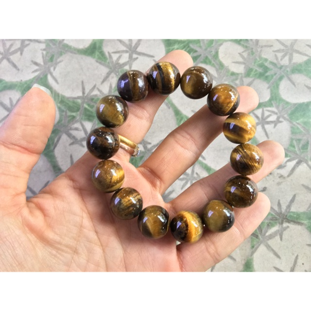 Vòng tay đá Mắt Hổ Nâu