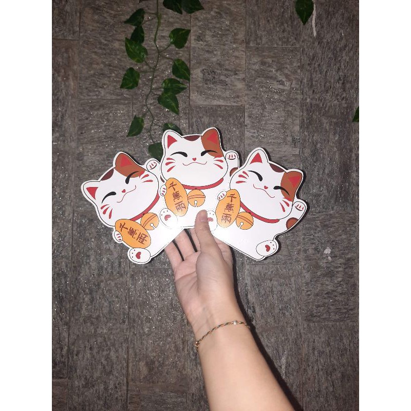 COMBO 10 LÌ XÌ MÈO THẦN TÀI MAY MẮN