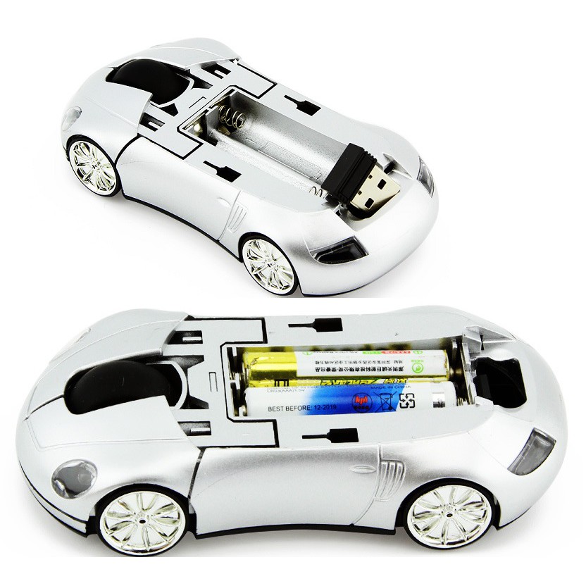 Chuột Bluetooth❤️FREESHIP❤️Chuột máy tính bluetooth cao cấp - Chuột không dây kiểu dáng siêu xe Porsche 3D