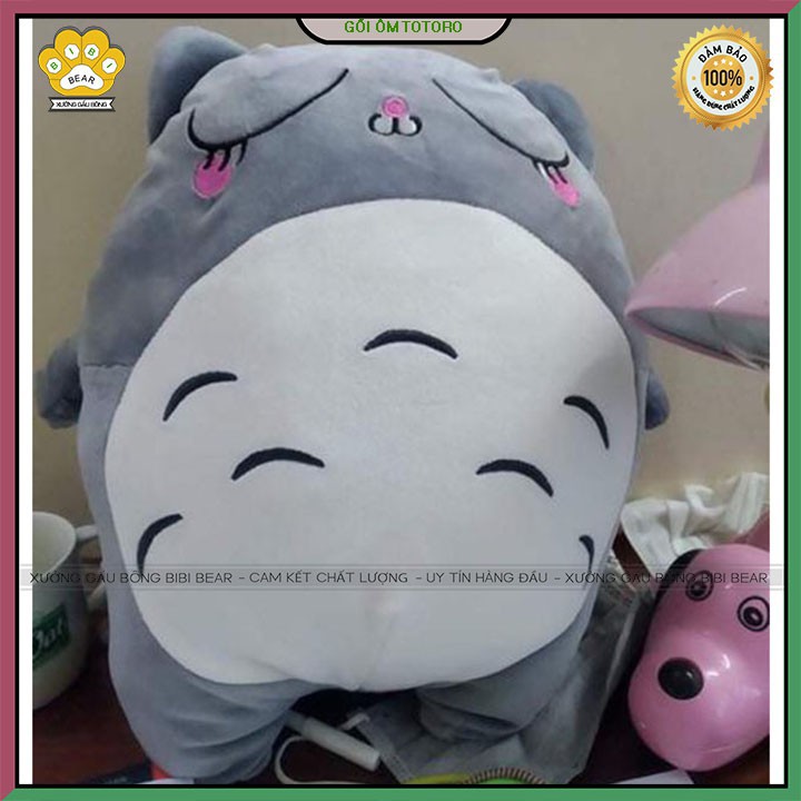 ❤️Sale Khủng❤️ Gấu bông gối ôm totoro chất liệu vải nhung cao cấp -Thú nhồi bông sang trọng