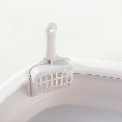 Khay Chậu Cát Vệ Sinh Cho Mèo Màu Đẹp [TẶNG XẺNG]