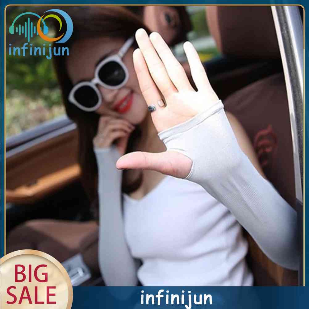 Vỏ Bọc Cánh Tay Bằng Vải Lạnh Chống Tia UV Cho Unisex