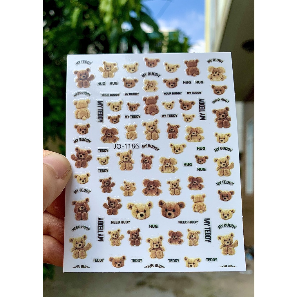 Sticker miếng dán móng tay mã JQ - 1186