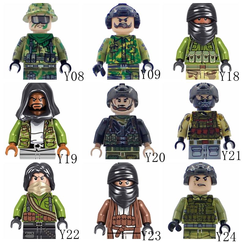 Mô Hình Đồ Chơi Lắp Ráp Lego Người Lính Quân Đội