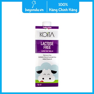 Sữa ít béo không lactose Koita 1L
