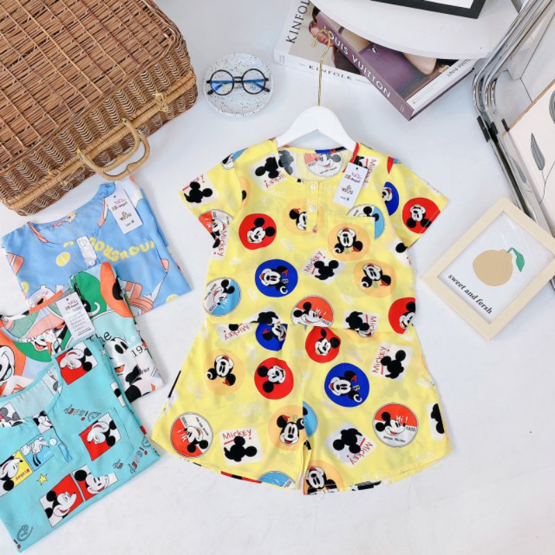 ✓23-35kg✓ Bộ lanh đại bé trai hàng Bb Angel - Lanh loại 1