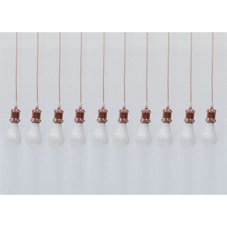 Bộ 10 dây đèn thả cổ điển bóng đèn Led búp trang trí 15w
