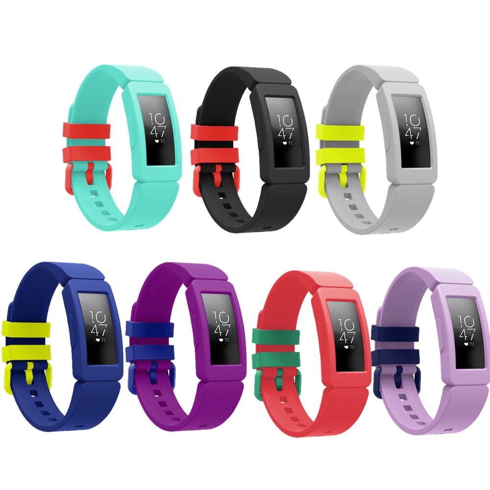 MELODG Dây Đeo Thay Thế Bằng Silicone Mềm Cho Fitbit inspire HR / Fitbit ACE 2