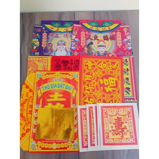 Bộ giấy cúng Thổ Địa Đất Đai (Sỉ - Lẻ)