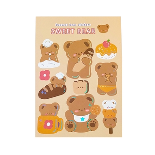 Flowertree Sticker Miếng Dán Trang Trí Sổ Lưu Niệm