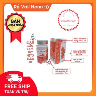 Chính hãng Giảm cân bưởi Thái Lan Ketoslim 30