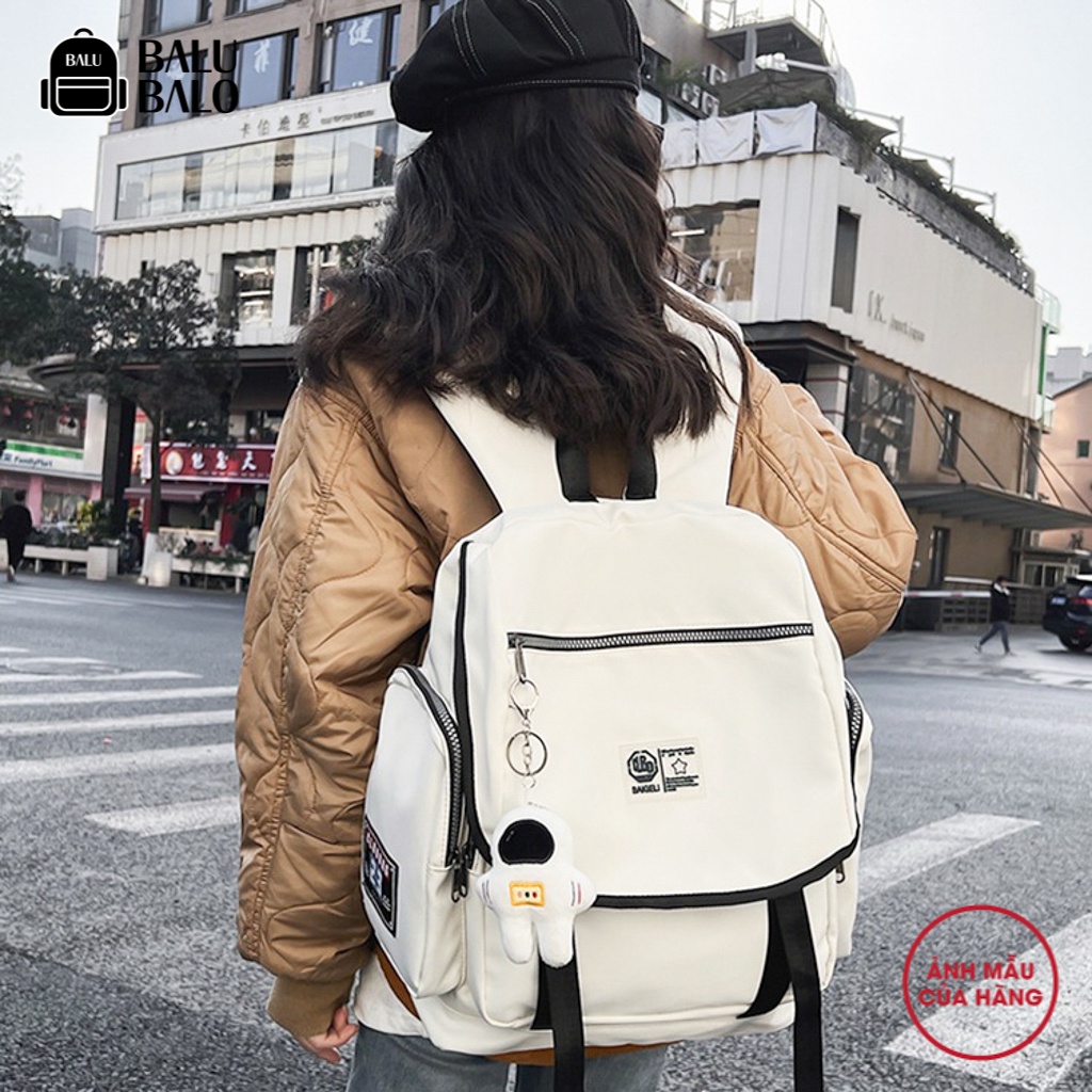 Balo đi học nam nữ thời trang Nhật Bản Harajuku BALU BALO BLUWH72210