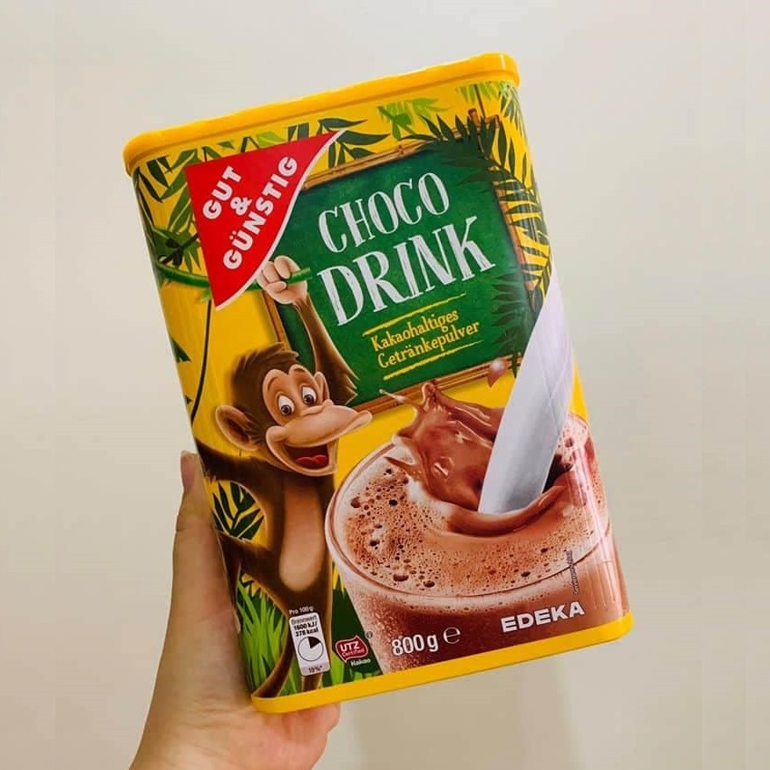 Bột Cacao Choco Drink - BỘT CA CAO ĐỨC - BỘT SOCOLA CHOCODRINK 800GR