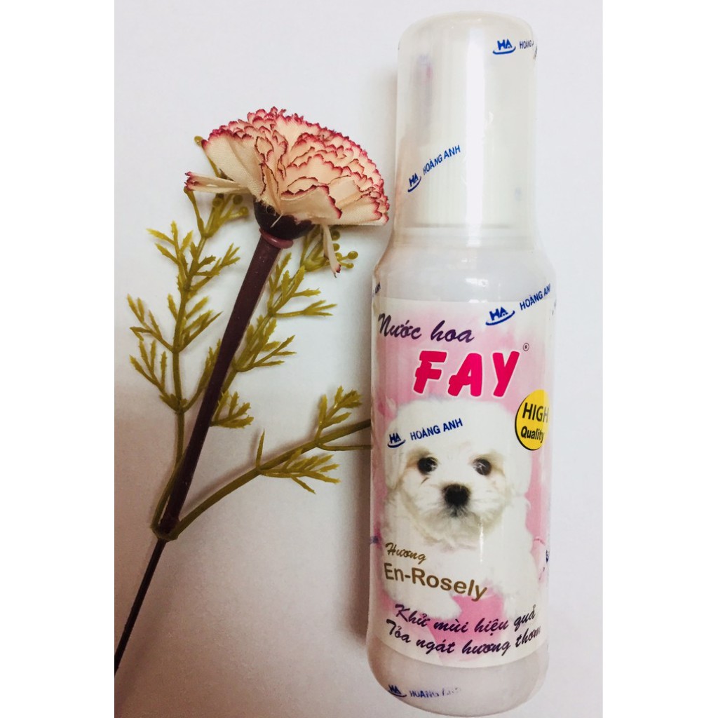 NƯỚC HOA CHO CHÓ MÈO HƯƠNG ENROSELY 90ML - FAY ENROSELY 90ML