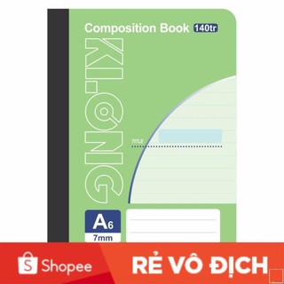 [ Combo 5 Quyển ] Sổ may KLONG 140tr A6; MS: 338